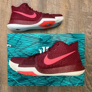 Nike Kyrie 3 Hot Punch Team Red Pink Irving